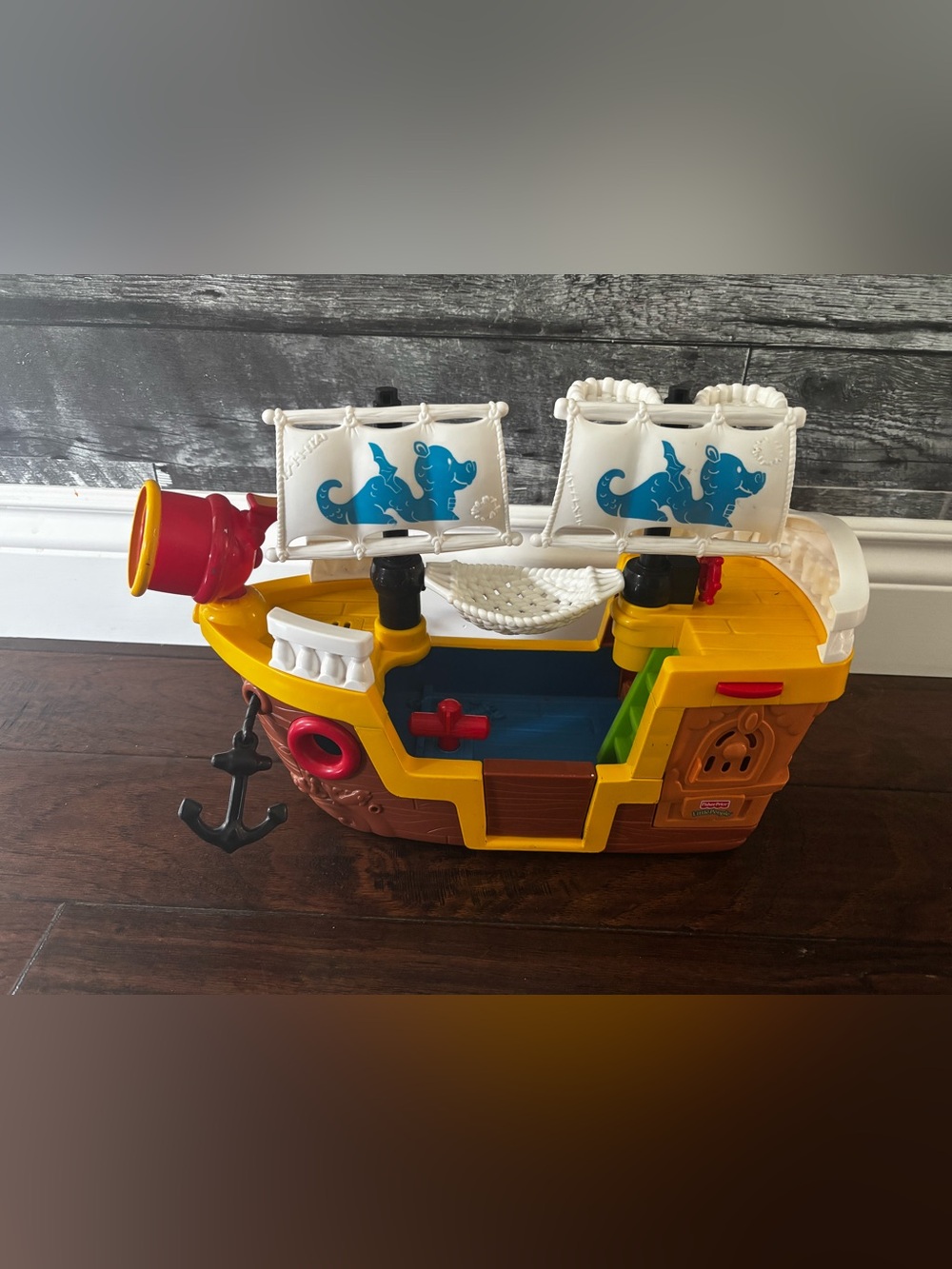 Fisher-Price Pirate Ship Playset Vintage